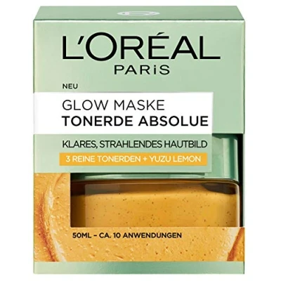 Bild av L&#039;Oréal Paris Tonerde Absolue Glow Mask för en tydlig, strålande hud, 50 ml