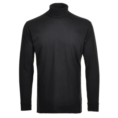 Bild av Ragman Herr baslager polokrage, Svart, 4XL