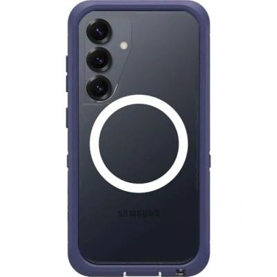 Bild av OtterBox Defender XT Clear Magnets Samsung Galaxy S25 Violet Thunder clear/purple