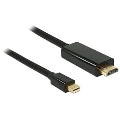 Bild av DeLock 83699 kabel mini display 1,2 kontakt till High Speed HDMI A kontakt, 4K, 2 m