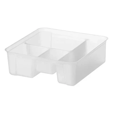 Bild av SmartStore Insats 12/13 Lådfack Stilren förvaring för hemmet Passar till förvaringsbox BPA Fri Plast Transparent 26 x 25 9 cm