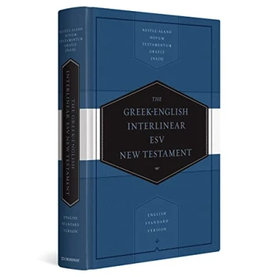 Bild av Greek English Interlinear ESV New Testament: Nestle Aland Novum Testamentum Graece (Na28) and Standard Version (ESV)