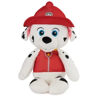 Bild av PAW Patrol GUND Schlenkerplysch Marshall, 30 cm högkvalitativt plyschdjur gjord av mjuk velour frotté med broderade ögon, original i TV seriens utseende, för barn från 1 år