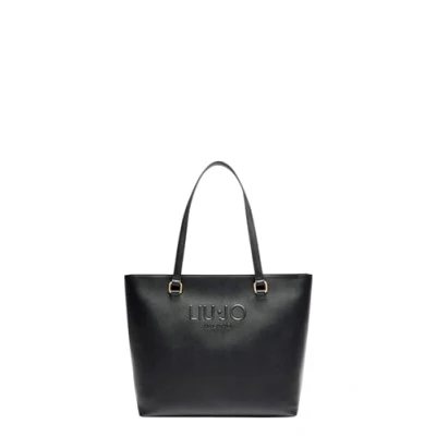 Bild av LIU JO Shopping WITH LOGO Shoppingväska, Storlek: One Size, Black