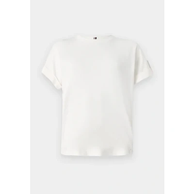Bild av Tommy Hilfiger GOLD Button TEE Tshirt med print, Storlek: XXS, Ivory silk