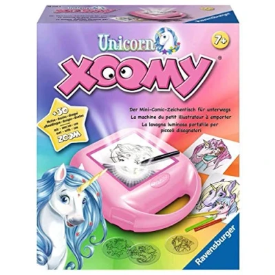 Bild av Ravensburger Xoomy Midi Unicorn 18710 Magiska enhörningar lär sig att rita, kreativ ritning och målning för barn från 7 år