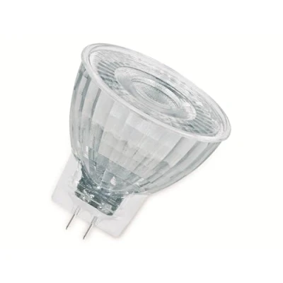 Bild av OSRAM MR11 LED reflektor lampa med GU4 sockel, varm vit (2 700 K), glasplats, 4,20 W, ersättning för 35 W reflektorlampa, STAR 12 V