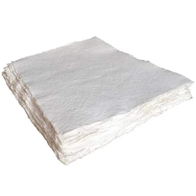 Bild av Artway Indigo A2 Bomullsraggpapper 100% Bomull/Handgjort 250gsm Med Medelhög Textur (20 Ark)