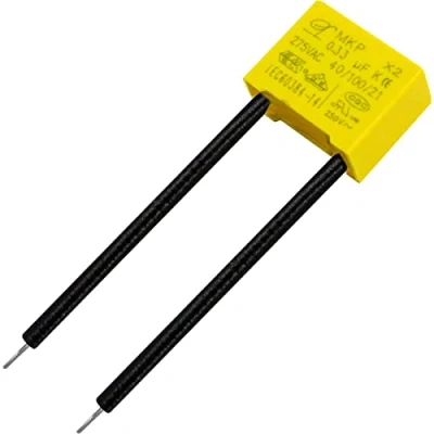Bild av Lumonic MKP kondensator för störningsavhjälpning LED lampor 0,33µF 275V växelspänning X2 mot flimmer avhjälpningskondensator 3