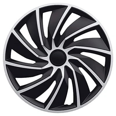 Bild av AutoStyle PP 5517SB Enjoliveurs 17Pouces noir/argenté