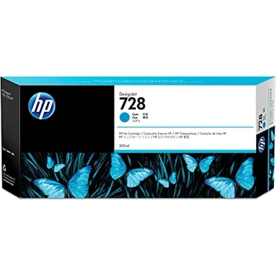 Bild av HP 728 / F9K17A Cyan Ink Bläckpatron Blå
