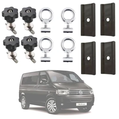 Bild av Twowinds Kit Lastfixering Ögonbultar Skena Skruvar + Styrkonsol T5 T6