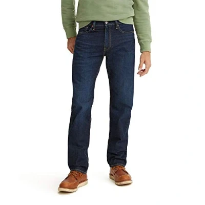 Bild av Levi&#039;s herr 505 Regular Fit Jeans, Nagelögla knut mörk indigo, 32W / 30L