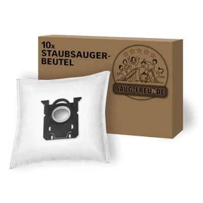 Bild av SAUG FREUnDE I 10 dammsugarpåsar lämpliga för PHILIPS EasyLife FC8130/01, FC8135/01, PowerGo FC8242/09, FC8244/09, Powerlife FC8322/09, FC/8454, Performer Compact FC8370/09, FC8374/09 (PH1)