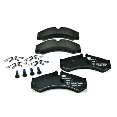 Bild av HELLA 8DB 355 005 391 Jeu de plaquettes frein préparé pour indicateur d&#039;usure avec vis d&#039;étrier accessoires