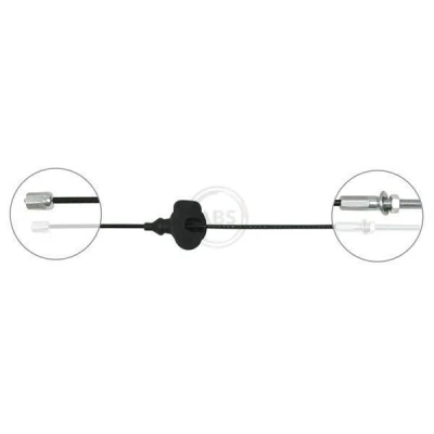 Bild av A.B.S. K17431 Câble De Frein 345 à disque FORD: Focus Mk1 3/5 portes, Break, Berline