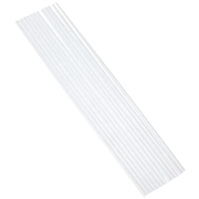 Bild av DECORA 12 plaststänger för djurkast Ø 4 mm x 30 cm 9260155 pack portstöd från PP utbytbar cm, plast, vit, 39,5 7 0,8