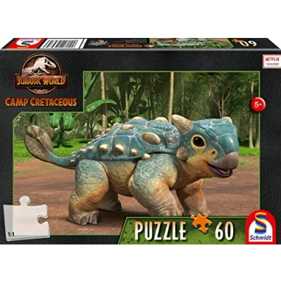 Bild av Schmidt Games 56435 Jurassic World New Adventures, The Ankylosaurus Bumpy, 60 pieces Children&#039;s Puzzle