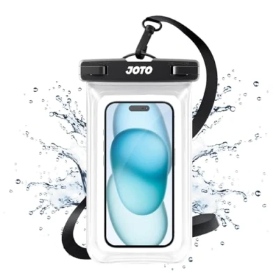 Bild av JOTO Universal vattentät påse mobiltelefon torrväska fodral för iPhone 13 Pro Max Xs XR X 8 7 6S Plus SE, Galaxy S20 Ultra S10 S10e S9 S8 Note 10 klar