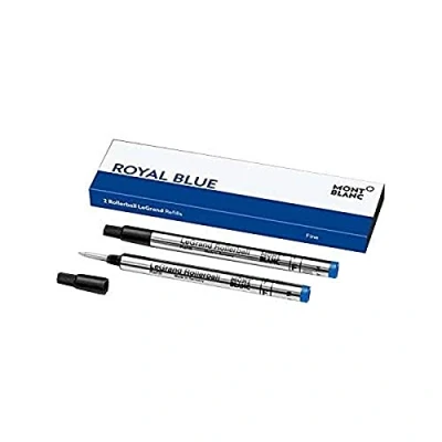 Bild av Montblanc Legrand Rollerball kulspetspenna refill set med 2 st kungsblå