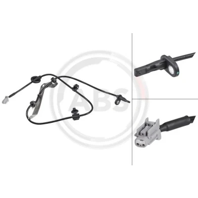 Bild av A.B.S. 31954 Capteur ABS actif 840 gris