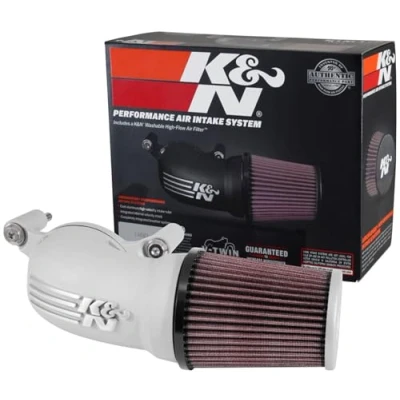 Bild av K&amp;N Kall luftintagssats: Hög prestanda, garanterat öka hästkraften: 20012017 HARLEY DAVIDSON (Fat Bob, Dyna Low Rider, Wide Glide, Switchback, Softail Slim, andra utvalda modeller) 571137S