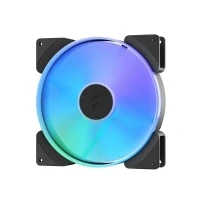 Bild av Fractal Design Prisma AL 18 PWM 180 mm adresserbar RGB LED LLS lager datorväska fläkt (2 pack)