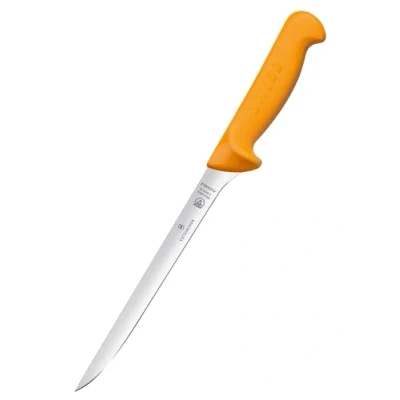 Bild av Victorinox, Swibo, coltello da cucina, pesce con lama normal flessibile, färg giallo, lunghezza della 20 cm, i acciaio, nero
