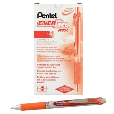 Bild av Pentel BL77 F gel kulspetspenna EnerGel med tryckmekanism, 1 st, 0,7 mm