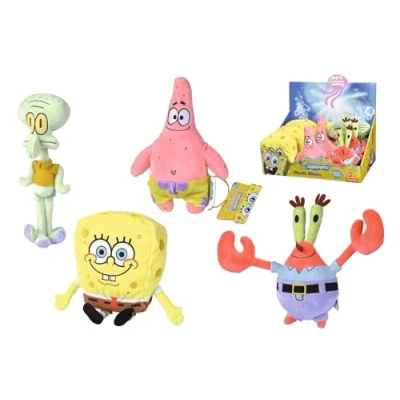 Bild av SvampBob plysch 20 cm, 4 sorter.