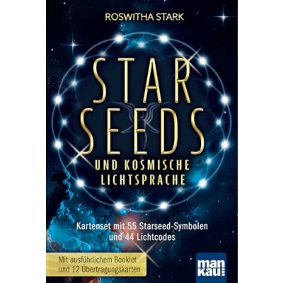 Bild av Starseeds und kosmische Lichtsprache: Kartenset mit 55 Starseed Symbolen 44 Lichtcodes. Inkl. ausführlichem Booklet 13 Übertragungskarten
