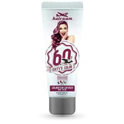 Bild av Hairgum Sixty&#039;s Semi permanent hårfärg 60 ml Magenta