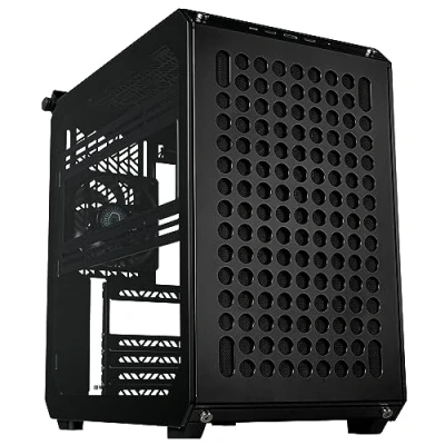 Bild av Cooler Master Qube 500 Flatpack Mid Tower ATX Datorchassi, Fullständigt Modulärt, 1 x 120 mm Förinstallerad SF Fläkt, Vertikal GPU Fäste, Stöder E Moderkort &amp; Dubbla 280 Radiatorer Svart