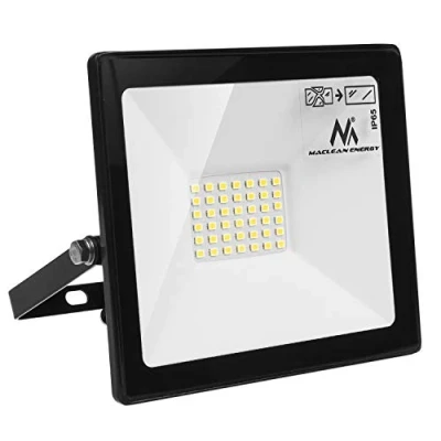 Bild av Maclean Energy MCE530 CW LED Smal 30W Strålkastare 2400lm Kallvit (6000K) IP65