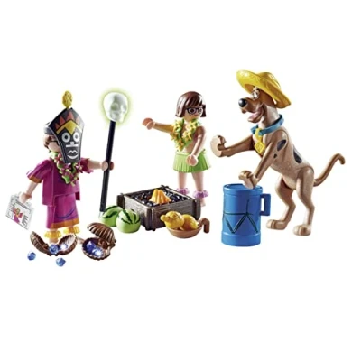 Bild av Playmobil Scoobydoo Avontuur MET Witch Doctor Pussel för barn, Storlek: One Size, Multicolor