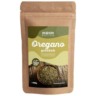 Bild av Oregano Monte Nativo (500g) torkad perfekt för Matlagning, Pizza, Pasta och Te Försiktigt gnuggad maximal Smak Idealisk ört dina kulinariska Kreationer
