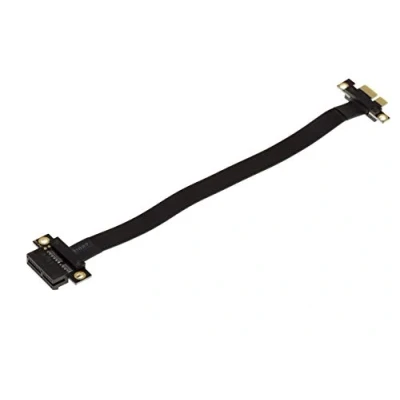 Bild av KALEA INFORMATIQUE Expansionsduk för PCI Express x1 till PCIe port med 3.0 kompatibla mjuka dukar, total längd 23 cm