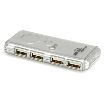 Bild av Value USB 2.0 Notebook Hub 4 porte Silver