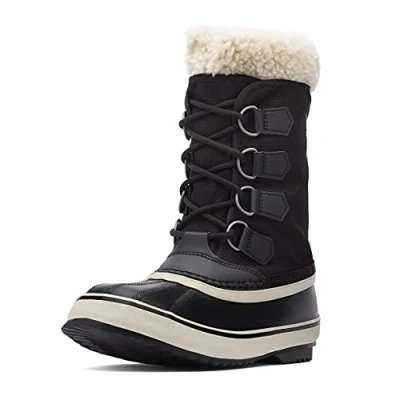 Bild av Sorel Winter Carnival WP Vinterstövlar, Storlek: 38, Black/stone Textil/syntet