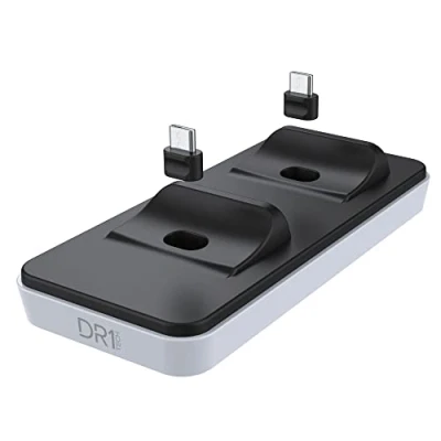 Bild av DR1TECH GamePow Laddningsbas För Dualsense PS5 Snabbladdning Dubbel Laddning Av Trådlös Styrenhet Playstation 5 Med Avtagbara Pluggar