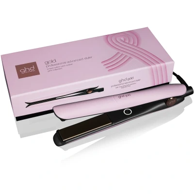 Bild av GHD GOLD Limited Edition GLÄTTEISEN MIT Hitzeschutzetui Hair Styling Tool pinksorbet, Storlek: One Size, Pink sorbet