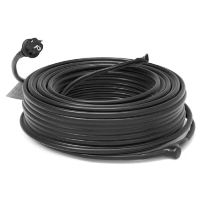 Bild av HEATIT JHSF 12M Pre Mounted Self Regulating Pipe Heating Cable with Thermostat