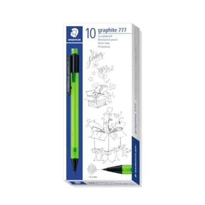 Bild av Staedtler Mechanical pencil graph.B 10 pcs 05mmGreen