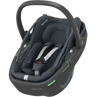 Bild av Maxi Cosi Coral 360 Babyskydd inkl. FamilyFix Bas, Essential Graphite