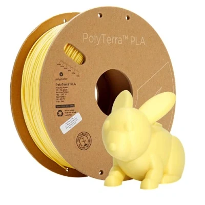Bild av Polymaker PolyTerra PLA Banana 1.75mm 1kg