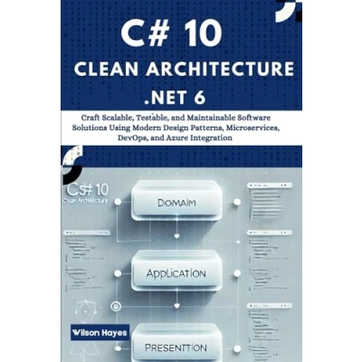 Bild av C# 10 Clean Architecture with .NET 6: Craft Scalable, Testable, and Maintainable Software Solutions Using Modern Design Patterns, Microservices, DevOps, Azure Integration