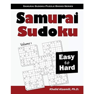 Bild av Samurai Sudoku: 500 Easy to Hard Sudoku Puzzles Overlapping into 100 Style