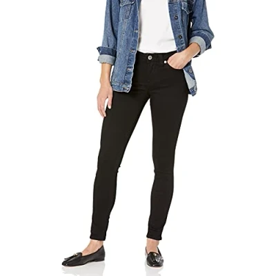 Bild av True Religion Jennie Curvy Skinny Jean för kvinnor, 2sb Body Rinse svart, 29W