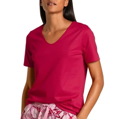Bild av CALIDA Damer favoriter kärlek pyjamasöverdel, Berberisröd, 40/42 SE