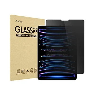 Bild av ProCase Privacy Skyddsglas för iPad Pro 11 tum 2022 2021 2020 2018 Anti Spy Screen Protector 9H härdat glas insynsskydd film 11&quot; 4:e 3rd 2:a 1:a generationen